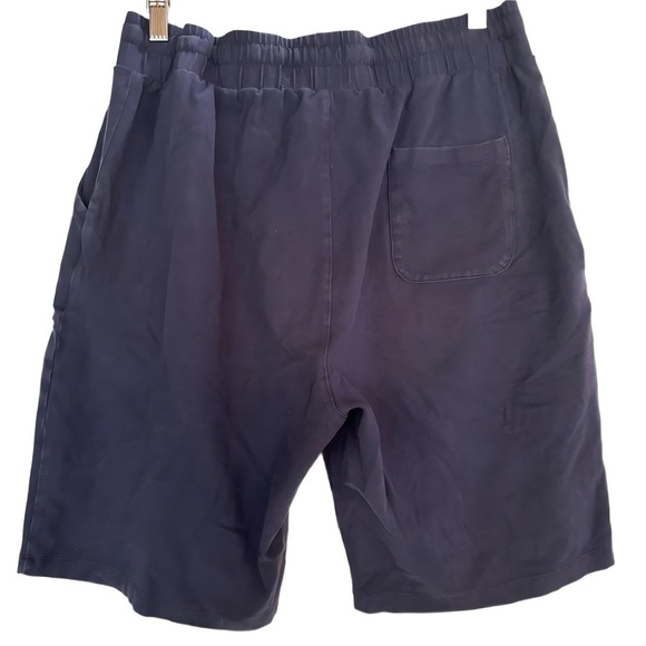 Women's Navy Athletic Shorts - Picture 4 of 4